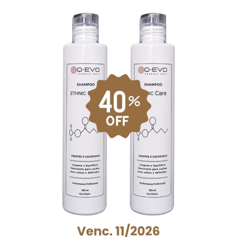 Shampoo Ethnic Care (2 unidades) - Utilize até 11/2027