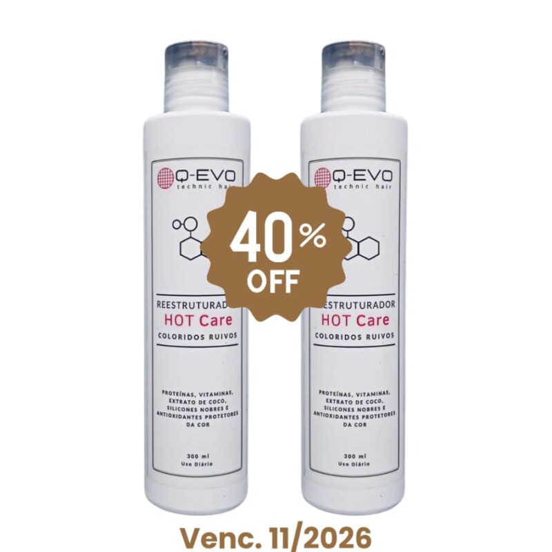 Reestruturador Hot Care (2 unidades) - Utilize até 11/2027