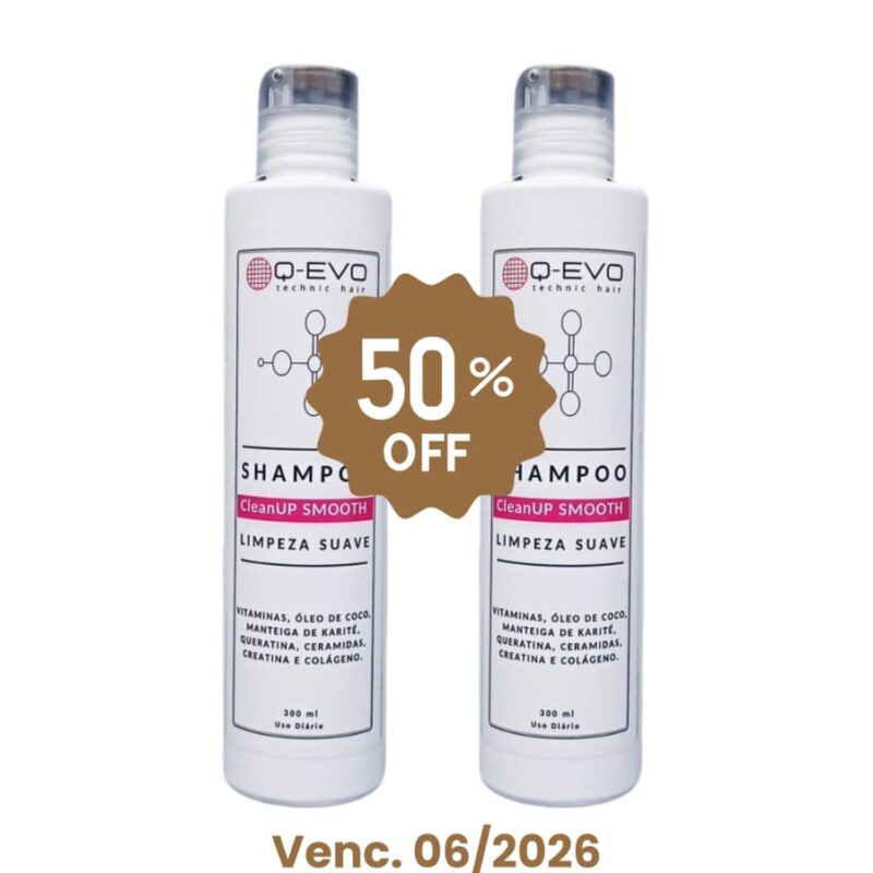 Shampoo Smooth (2 unidades) - Utilize até 06/2027