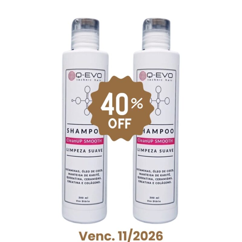 Shampoo Smooth (2 unidades) - Utilize até 11/2027
